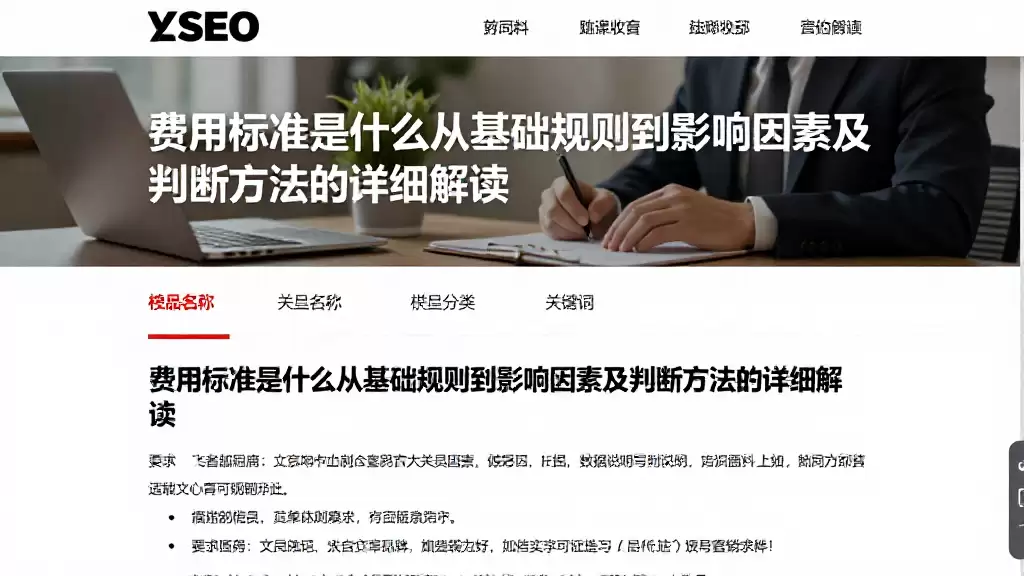 费用标准是什么从基础规则到影响因素及判断方法的详细解读